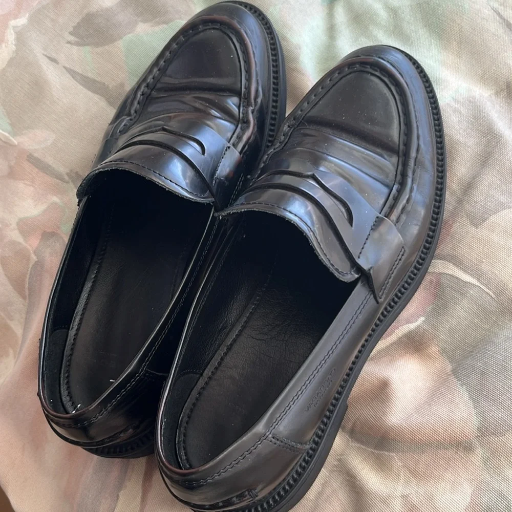 Vagabond Shoemakers Penny Loafer Shoe Size 8 Chestnut Brown - Picture 4 of 16